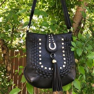 🔺SOLD🔺 🌟Lucky Leatherette Punk Purse